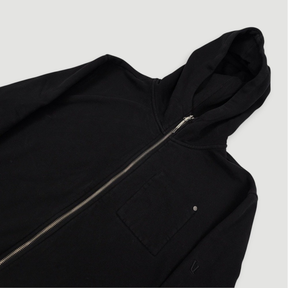 Vuori Seaside Fleece Full Zip Hoodie Mens Large Black Excellent Casual Athletic